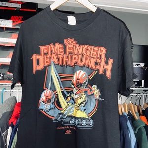 Five Finger Death Punch band tee